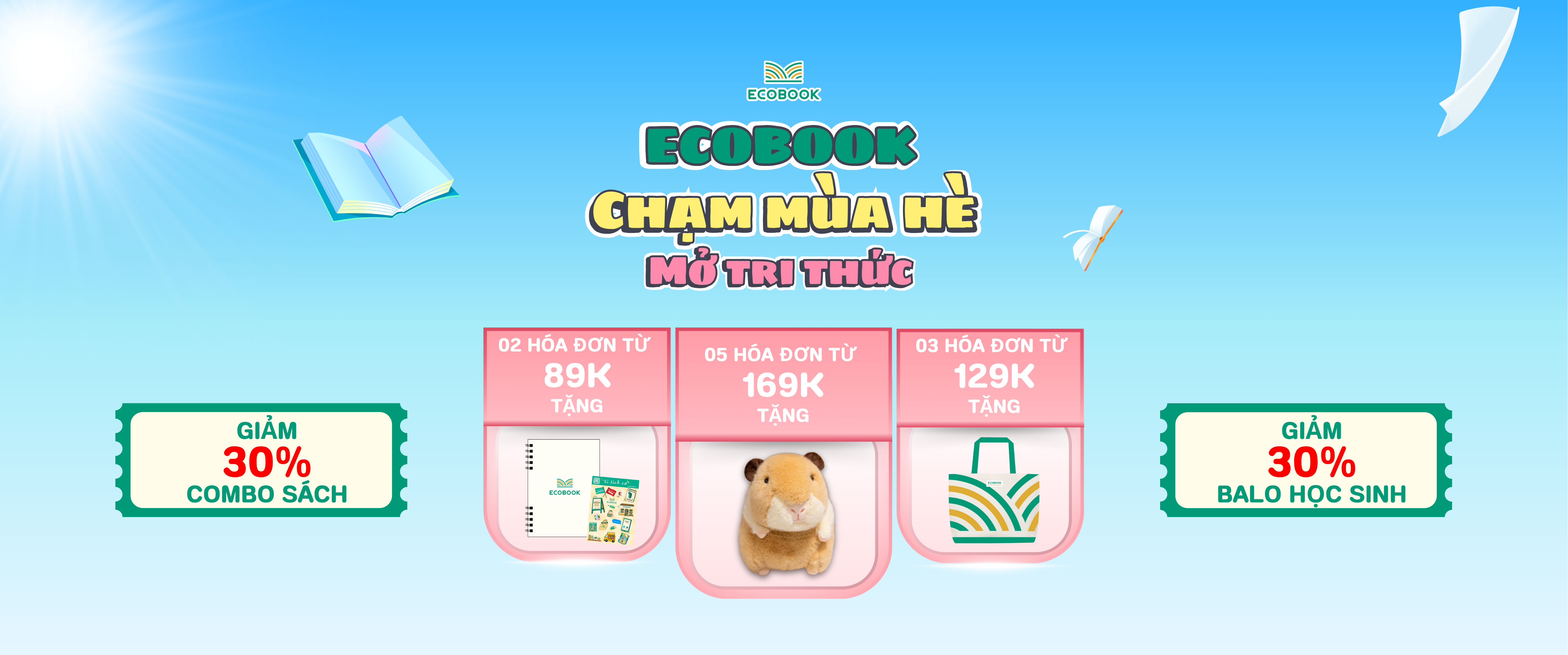 Banner mừng khai trương Ecobook 02