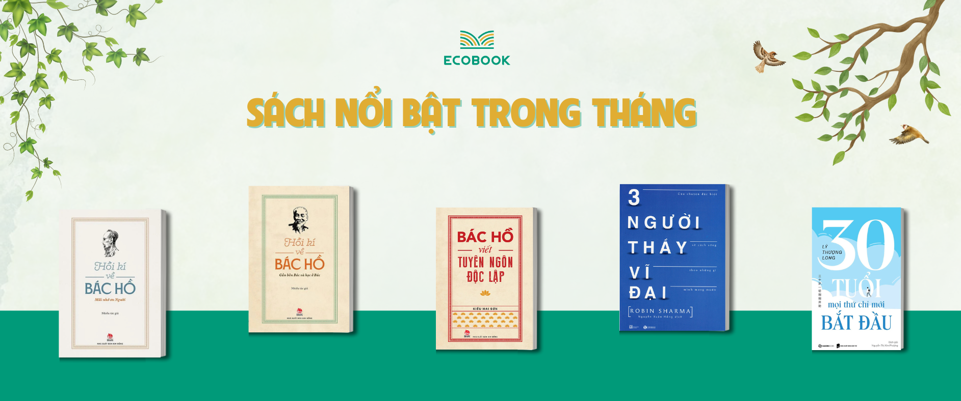 Sách nổi bật trong tháng
