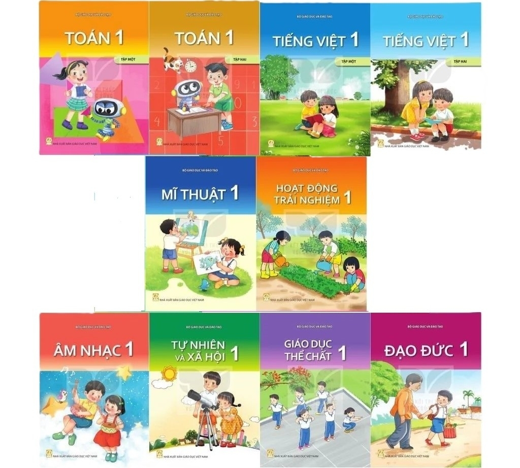 Bộ Sách Giáo Khoa Lớp 1 Theo Chương Trình Mới