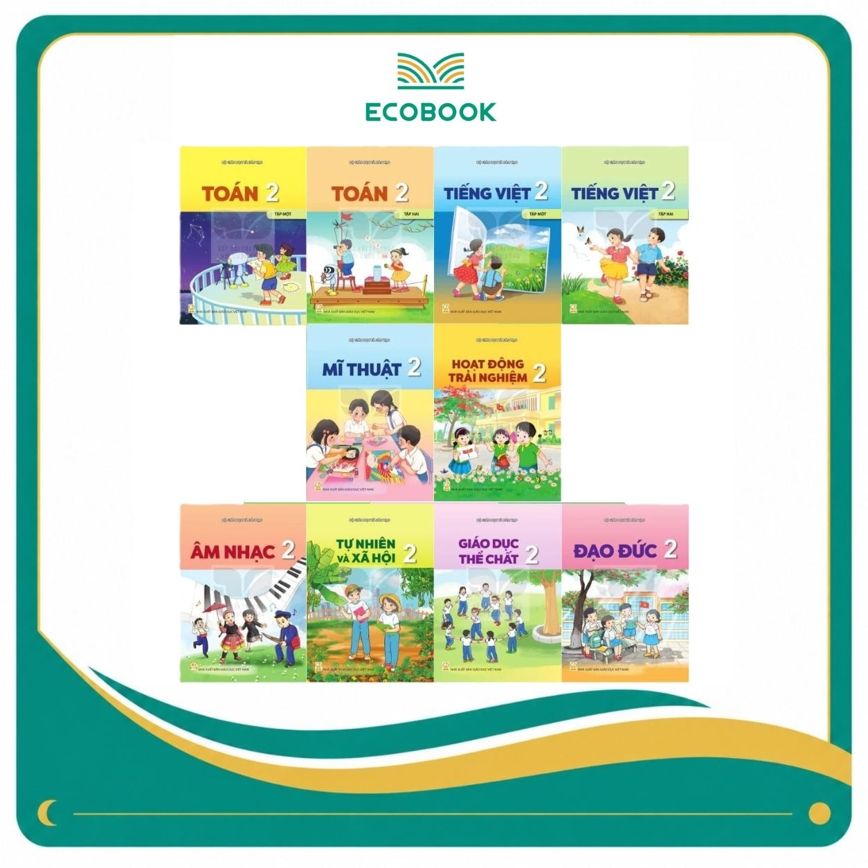 Bộ Sách Giáo Khoa Lớp 2 - Theo Chương Trình Giáo Dục Mới