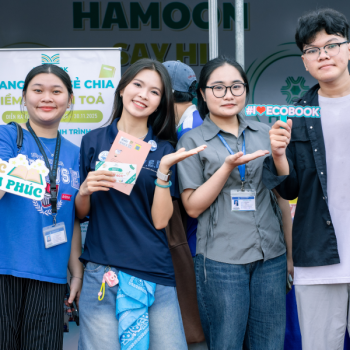 Cùng Ecobook nhìn lại những khoảnh khắc thật đẹp tại Ngày hội Sinh viên VHU 2025