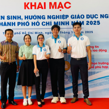 Ecobook tham gia Ngày hội tuyển sinh, hướng nghiệp giáo dục nghề nghiệp TP Hồ Chí Minh năm 2025