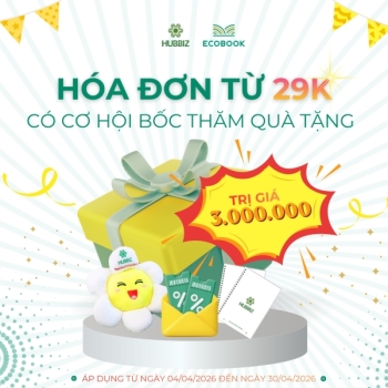 THỬ VẬN MAY - RINH NGAY QUÀ HẤP DẪN CÙNG ECOBOOK | CƠ HỘI NHẬN QUÀ ĐẾN 3.000.000Đ