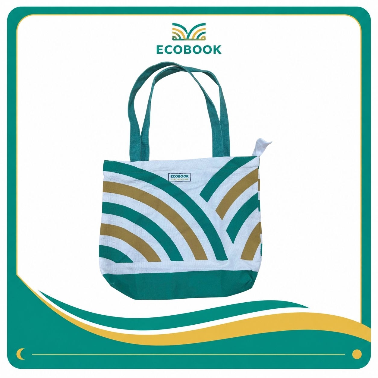 Túi Tote Ecobook Vải Canvas Thân Thiện Môi Trường